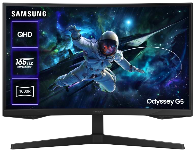 Монітор ігровий Samsung Odyssey G5 (LS27CG550EIXCI) - Фото 1