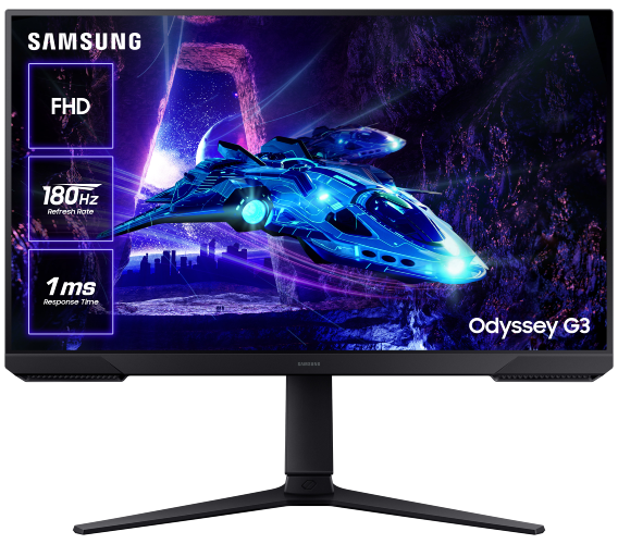 Монитор игровой Samsung Odyssey G3 (LS27DG300EIXCI/UA)