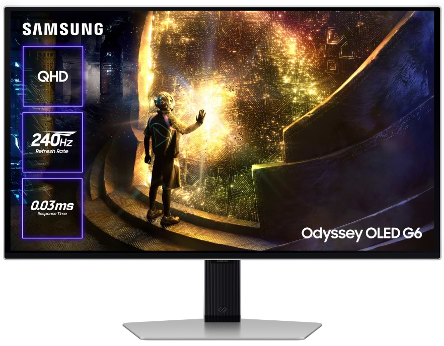 Монитор игровой Samsung Odyssey OLED G6 (LS27DG612SIXCI) - Фото 1