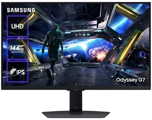 Монітор ігровий Samsung Odyssey G7 SMART (LS27DG700EIXUA) - Фото 1