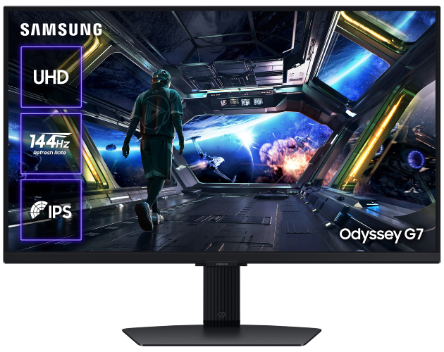 Монітор ігровий Samsung Odyssey G7 SMART (LS27DG700EIXUA)