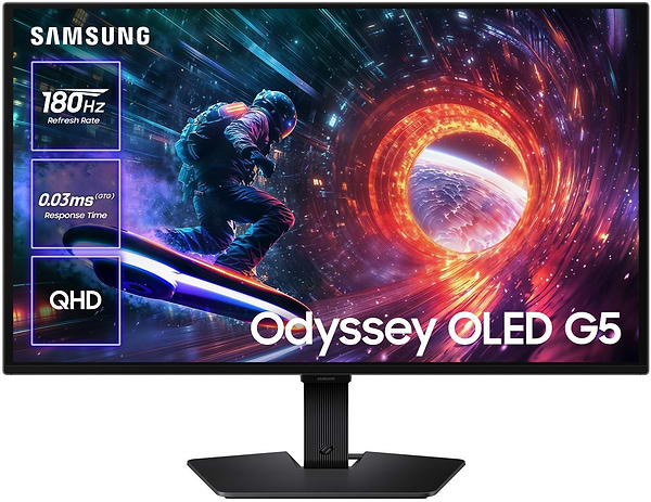 Фото - Монитор игровой Samsung Odyssey OLED G5 (LS27FG502SIXUA) Фото - Монитор игровой Samsung Odyssey OLED G5 (LS27FG502SIXUA)