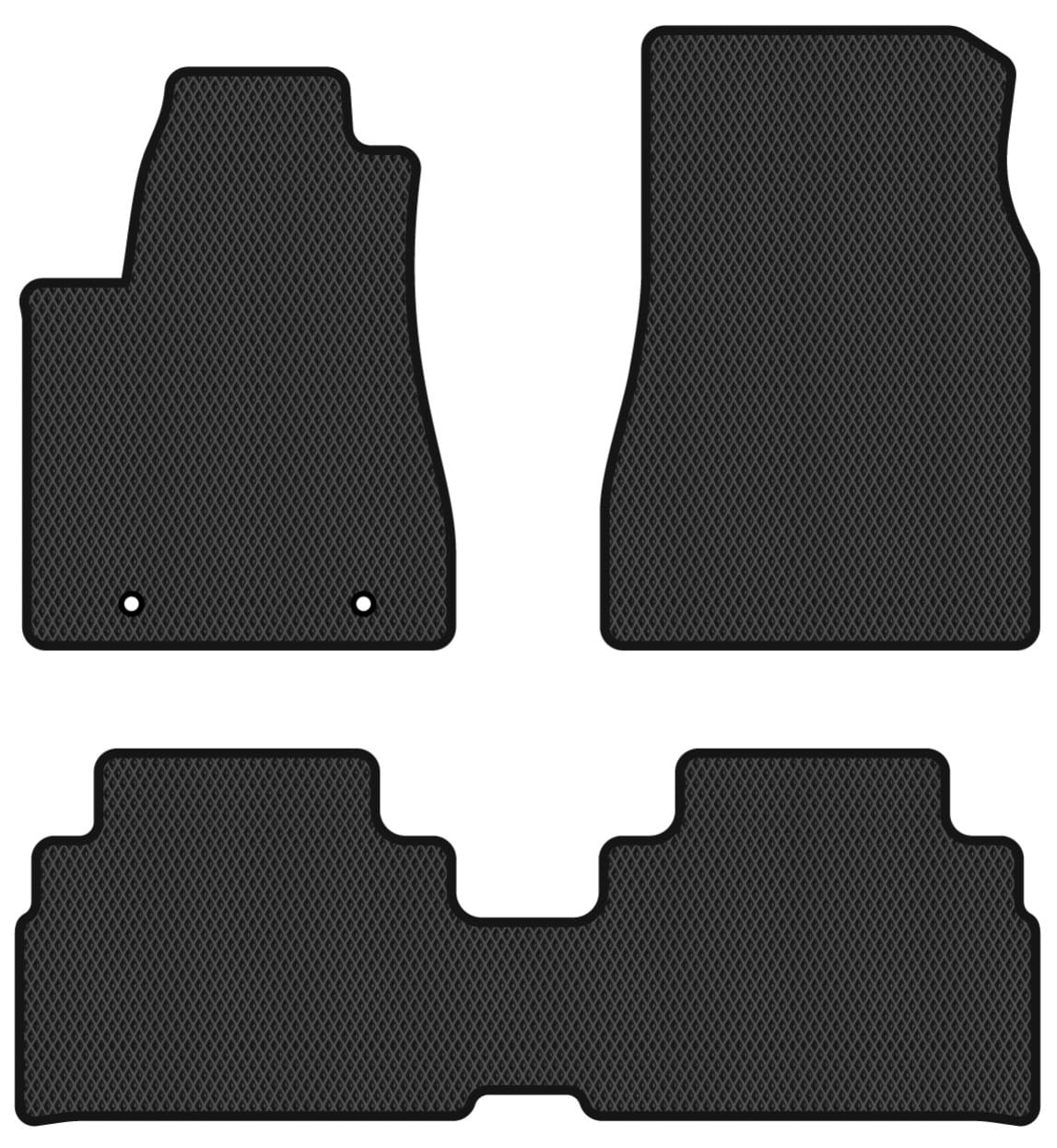 EVA коврики в салон авто EVAtech для RX 300 (2 clips) Lexus 2003-2009 2 поколение SUV EU LS31940ZB3RBB