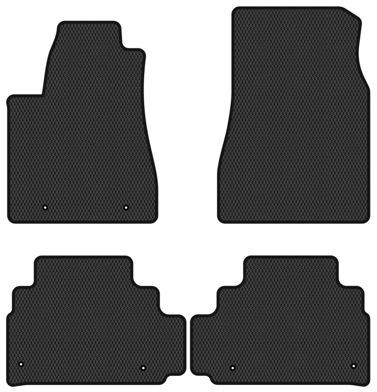 EVA коврики в салон авто EVAtech для RX 300 (6 clips) Lexus 2003-2009 2 поколение SUV EU LS32748PBC4LA6RBB