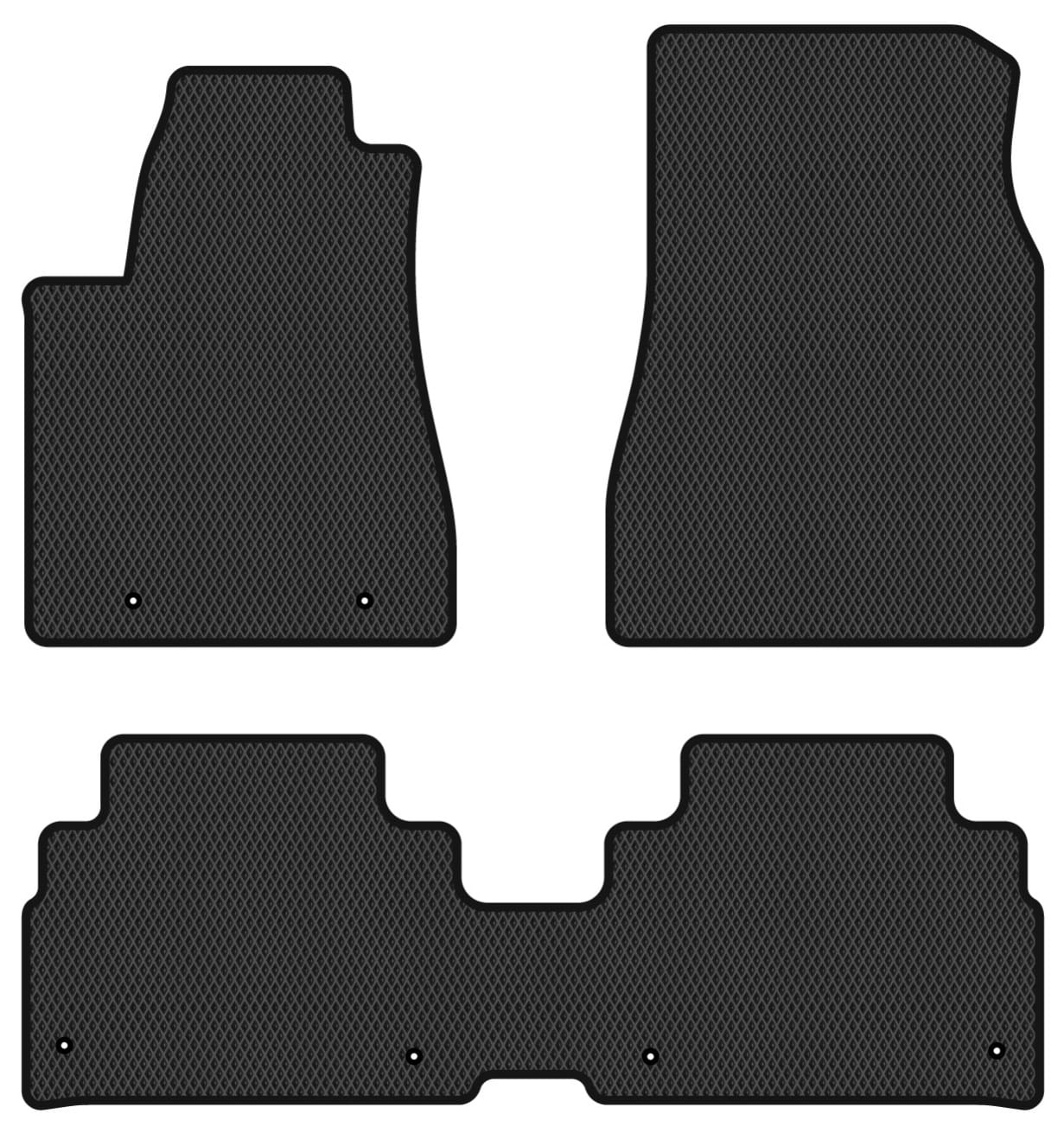 EVA коврики в салон авто EVAtech для RX 300 (6 clips) Lexus 2003-2009 2 поколение SUV EU LS32748ZB3LA6RBB