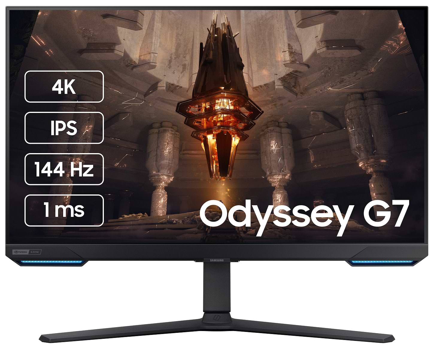 Монитор игровой Samsung Odyssey G7 SMART (LS32BG700EIXUA) - Фото 1