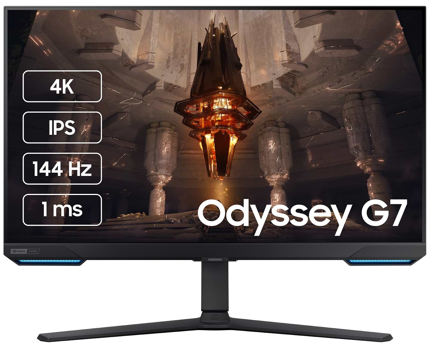 Монитор игровой Samsung Odyssey G7 SMART (LS28BG700EIXUA) - Фото 1