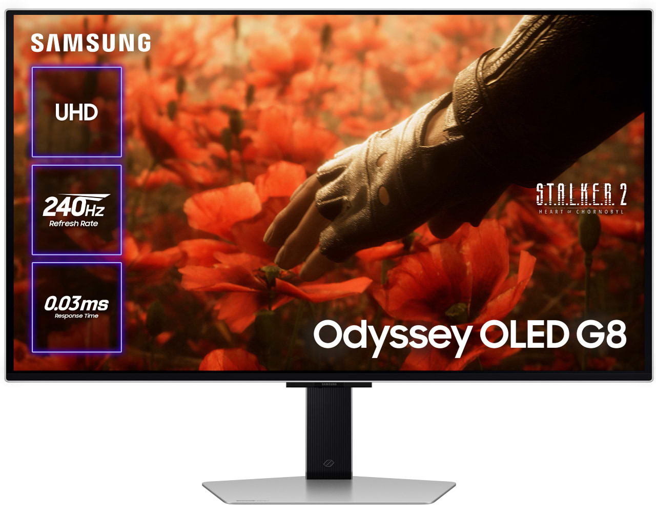 Монитор игровой Samsung Odyssey OLED G8 SMART (LS32DG800SIXUA/ZXUA) - Фото 1