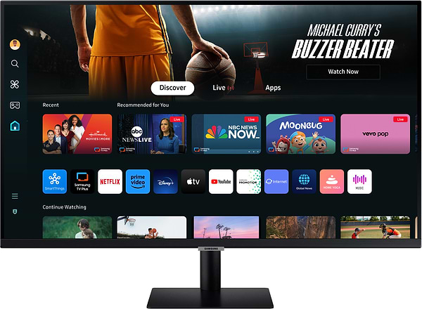 Фото - Монітор Samsung Smart M7 M70D UHD (LS32DM702UIXUA)
