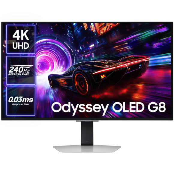 Монітор ігровий Samsung Odyssey OLED G8 G81SF (LS32FG812SIXCI/UA)