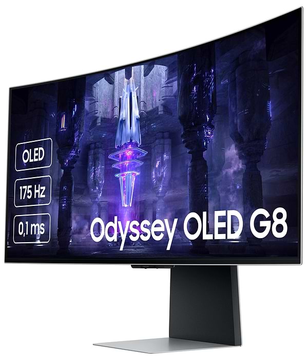 Фото - Монітор ігровий Samsung Odyssey OLED G8 SMART (LS34BG850SIXUA)