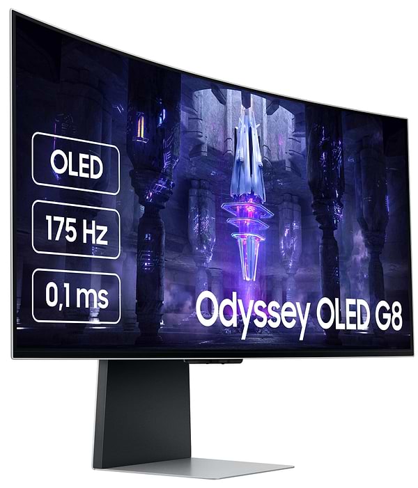 Фото - Монітор ігровий Samsung Odyssey OLED G8 SMART (LS34BG850SIXUA)