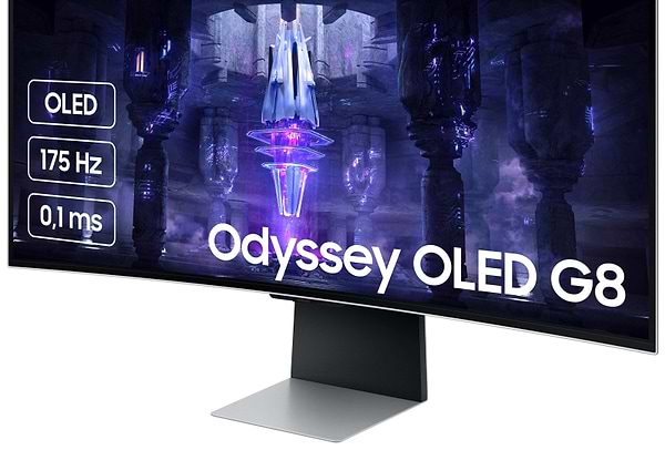 Фото - Монітор ігровий Samsung Odyssey OLED G8 SMART (LS34BG850SIXUA)