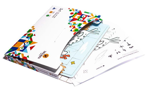 Фото - Пазли (3-4 роки) Taka Maka Курочка (28 ел) - геометричний пазл-розмальовка (210001-UA)