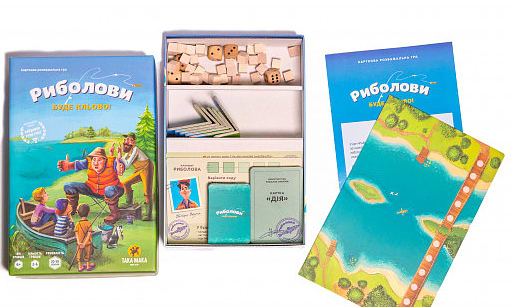 Фото - Настольная игра (5-7 лет) Taka Maka Рыболовы, укр (150001-UA)