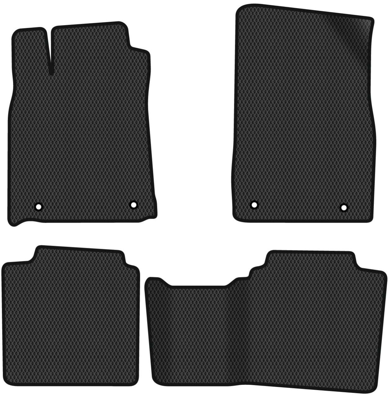 EVA коврики в салон авто EVAtech для ES 300h (GSV50) (4 clips) Lexus 2012-2018 6 поколение Sedan USA LS42908PR4TL4RBB