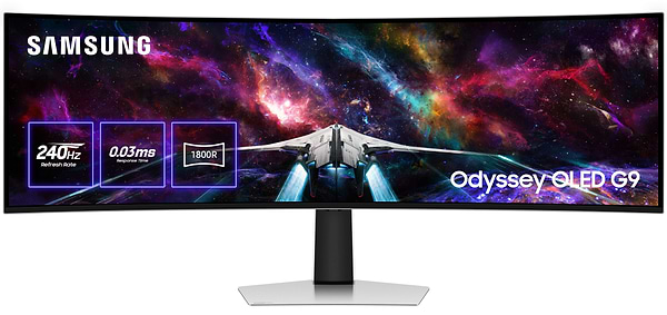 Фото - Монітор ігровий Samsung Odyssey OLED G9 G93SC (LS49CG930SIXCI)