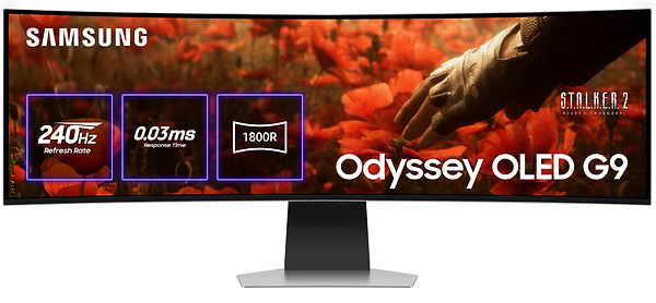Фото - Монитор игровой Samsung Odyssey OLED G9 SMART (LS49CG954SIXUA)