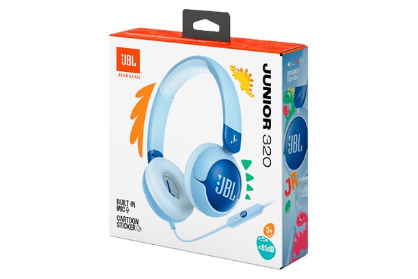Фото - Навушники накладні дротові JBL Jr 320 (JBLJR320BLU)