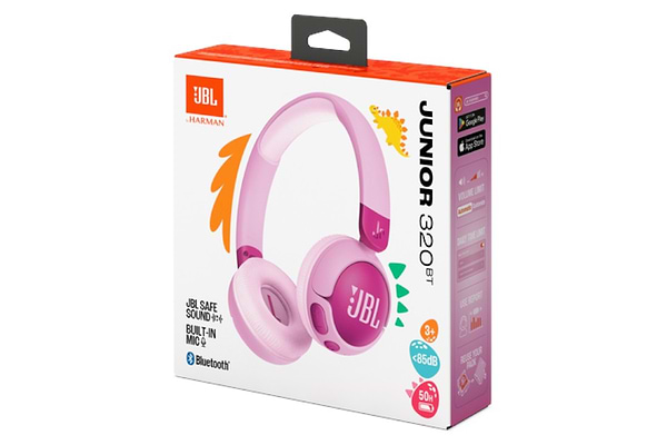 Фото - Наушники накладные беспроводные JBL Junior 320BT Purple (JBLJR320BTPUR)