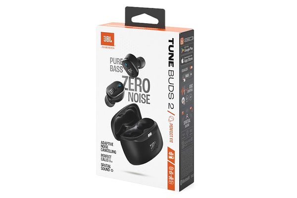 Фото - Уценка - Наушники вкладыши беспроводные TWS JBL Tune Buds 2 Black (JBLTBUDS2BLK)