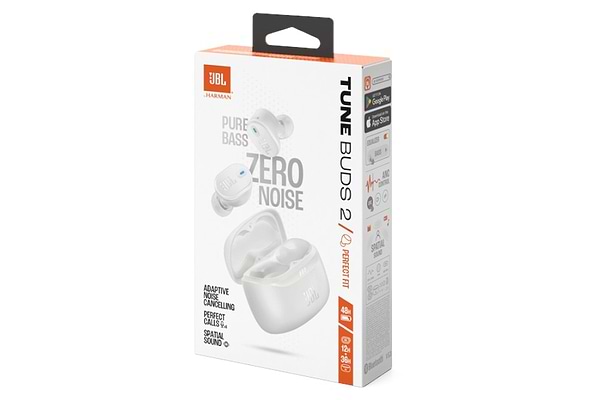 Фото - Наушники вкладыши беспроводные TWS JBL Tune Buds 2 White (JBLTBUDS2WHT)