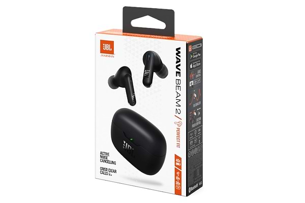 Фото - Наушники вкладыши беспроводные TWS JBL Wave Beam 2 Black (JBLWBEAM2BLK)