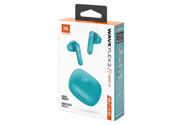 Фото - Наушники вкладыши беспроводные TWS JBL Wave Flex 2 Blue (JBLWFLEX2BLU)