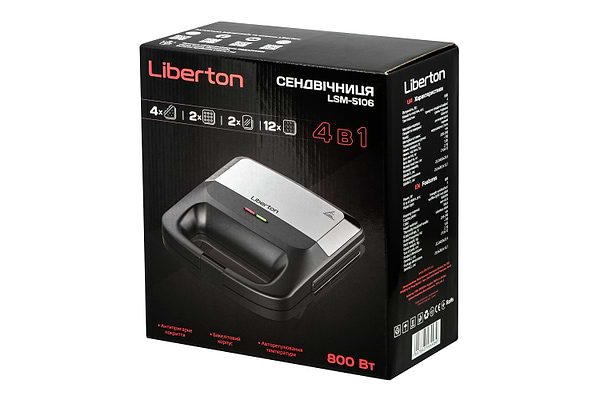 Фото - Бутербродниця Liberton LSM-5106