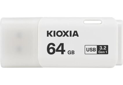 Флеш USB Kioxia Hayabusa U301 White 64GB USB 3.2 (LU301W064GG4)