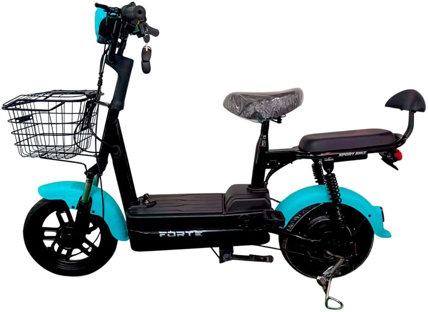Електроскутер Forte LUCKY-WS350 блакитний (+Акумулятор 12V15A/12А 4 шт.)