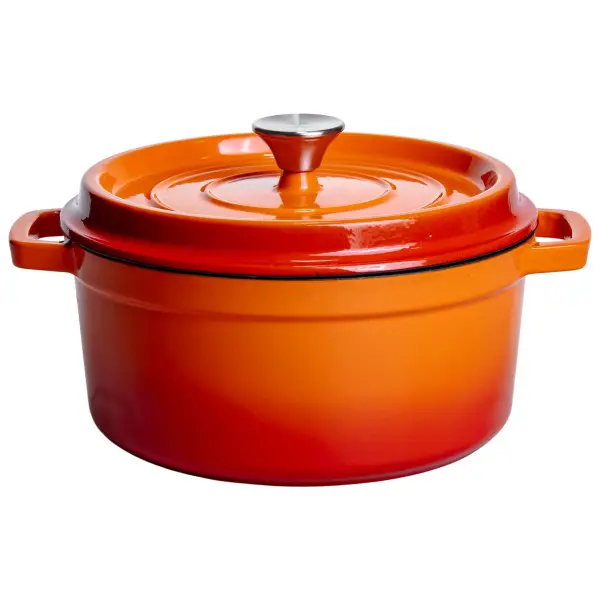 Кастрюля Lugi 4,5 л (HP-FLG-4 ORANGE)