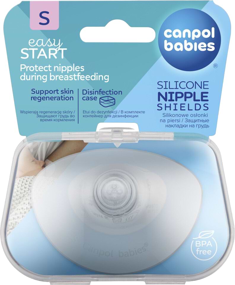 Накладки для кормления Canpol babies маленькие "EasyStart" 2 шт. (18/602)