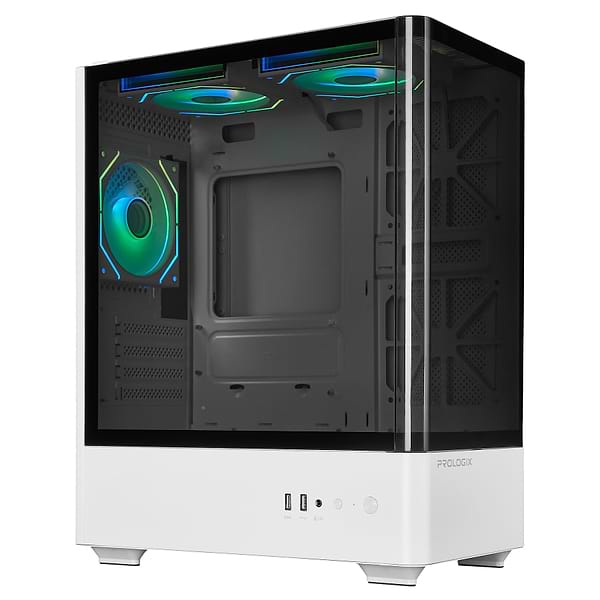 Фото - Корпус ProLogix Lumi GM-01AW Glass White
