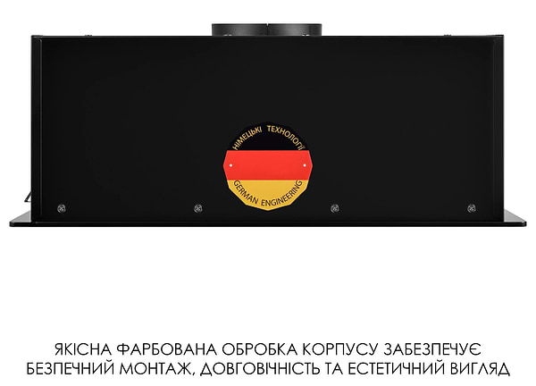 Фото - Витяжка вбудована Weilor LUMINA WBG 69 BLACK SILENCE