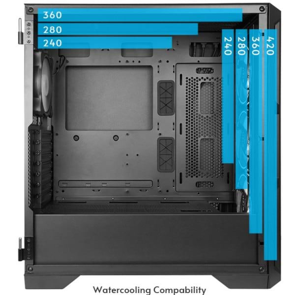 Фото - Корпус Chieftec APEX LUMO без БП Black (GA-01B-L-OP)