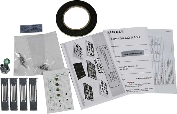 Фото - Варочная панель газовая Luxell M6-LX40EB