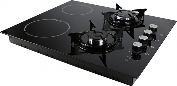 Фото - Варочная панель комбинированная Luxell V6-22PYF BLACK