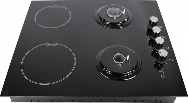 Фото - Варочная панель комбинированная Luxell V6-22PYF BLACK