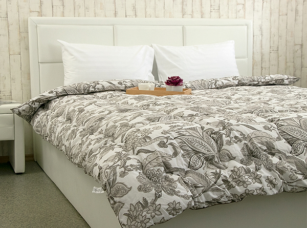 Фото - Одеяло зимнее полуторное Руно 140х205 шерстяная бязь (321.02ШУ_Luxury)