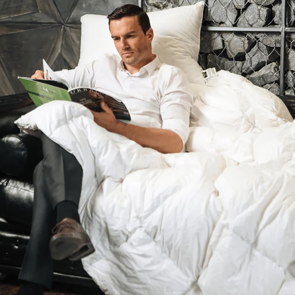 Фото - Одеяло демисезонное двуспальное MirSon №1409 Luxury Exclusive 172x205 см (2200001535312)