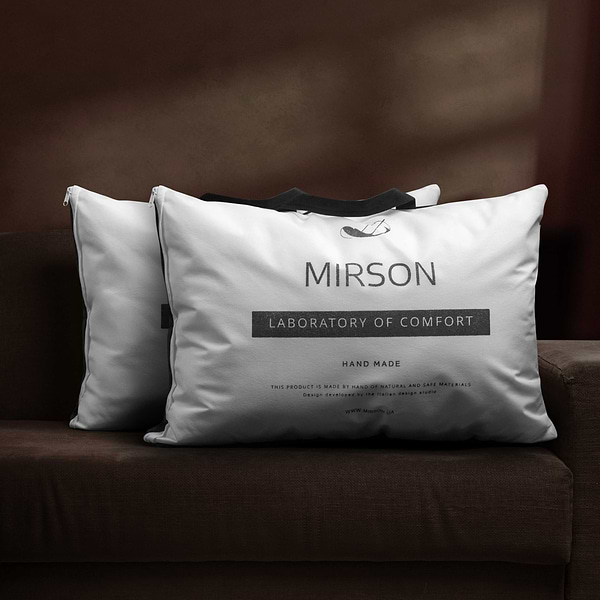 Фото - Подушка стандартна MirSon Luxury 0542 м'яка 60х60 см (2200000135353)