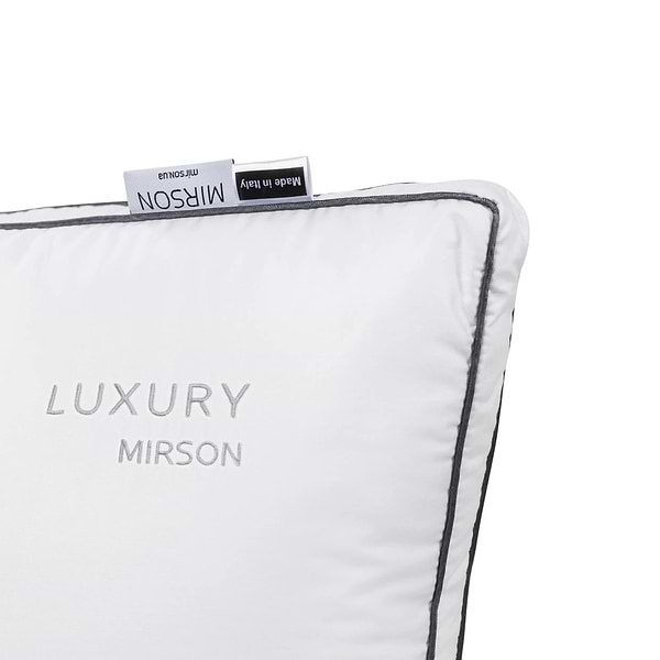 Фото - Подушка стандартна MirSon шовкова Luxury 0542 м'яка 70x70 см (2200000135476)