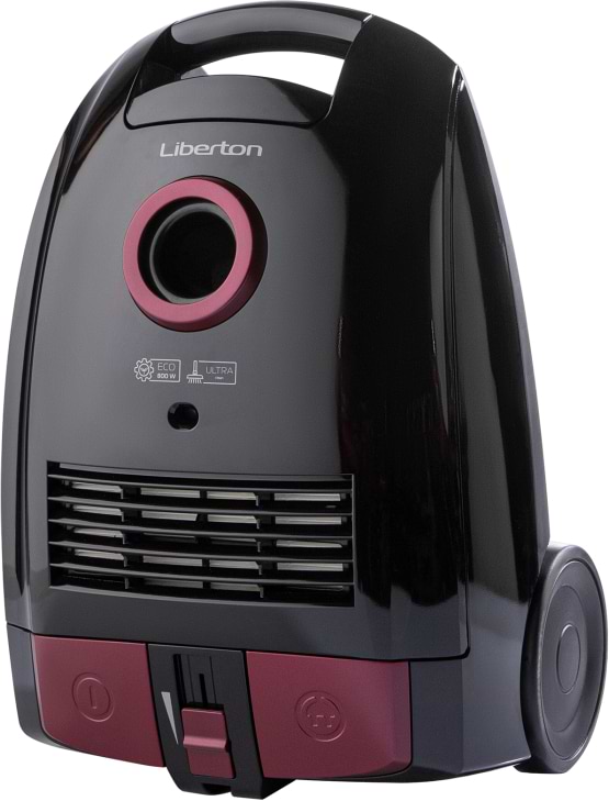 Фото - Пилосос для сухого прибирання з мішком Liberton LVC-0802B ECO Black