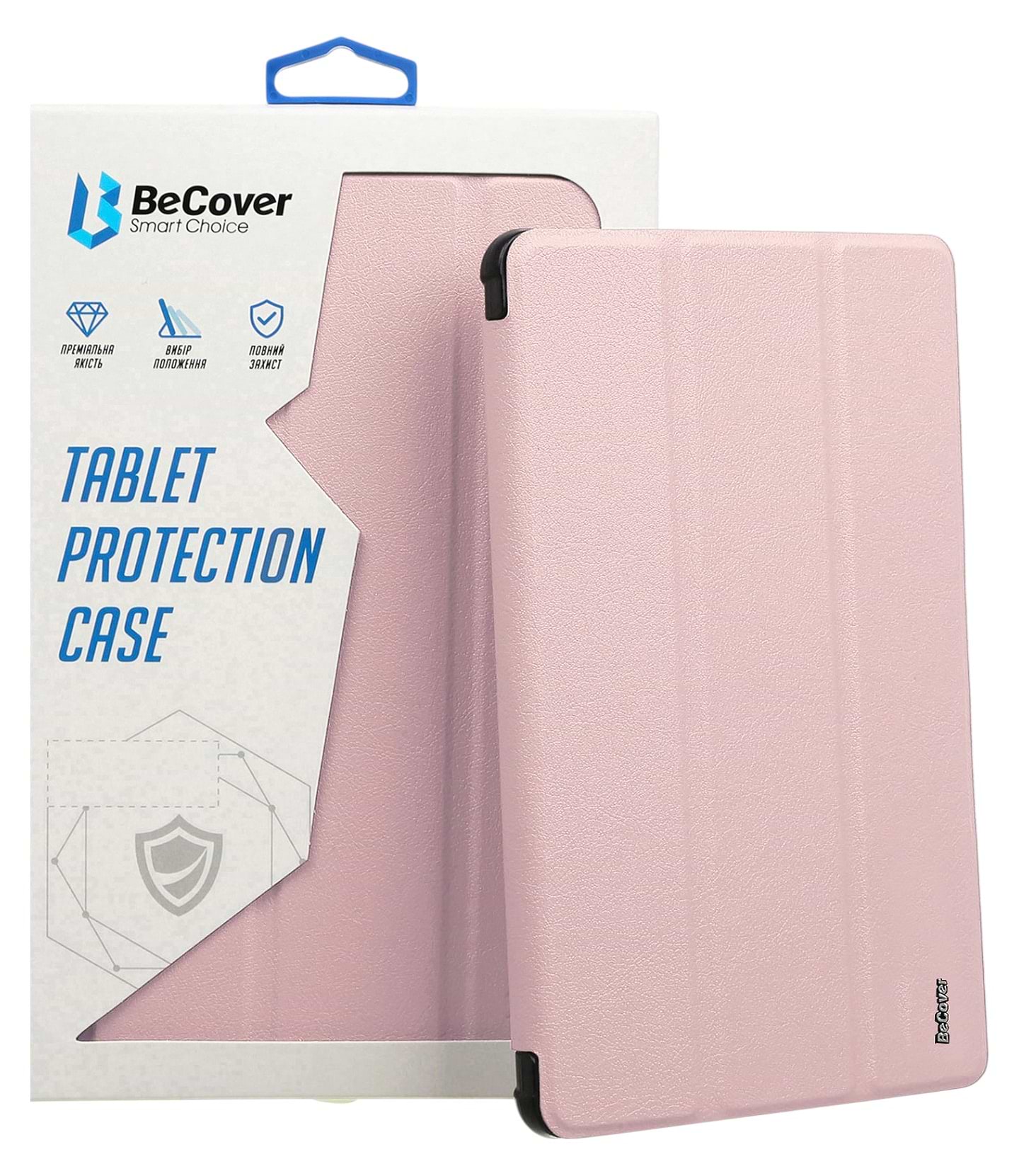 Чохол для планшета BeCover Soft Edge TPU з кріпленням для стілусу for Xiaomi Redmi Pad SE 8.7'' Pink (712570) - Фото 1