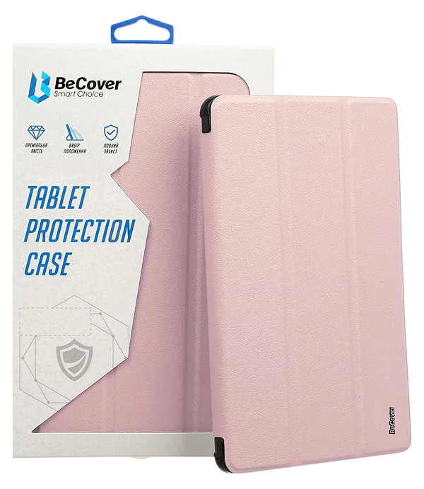 Фото - Чохол для планшета BeCover Soft Edge TPU з кріпленням для стілусу for Xiaomi Redmi Pad SE 8.7'' Pink (712570)