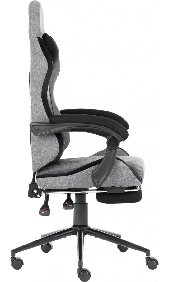 Фото - Кресло для геймеров GT Racer X-2324 Fabric Gray/Black Suede