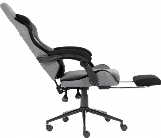 Фото - Кресло для геймеров GT Racer X-2324 Fabric Gray/Black Suede