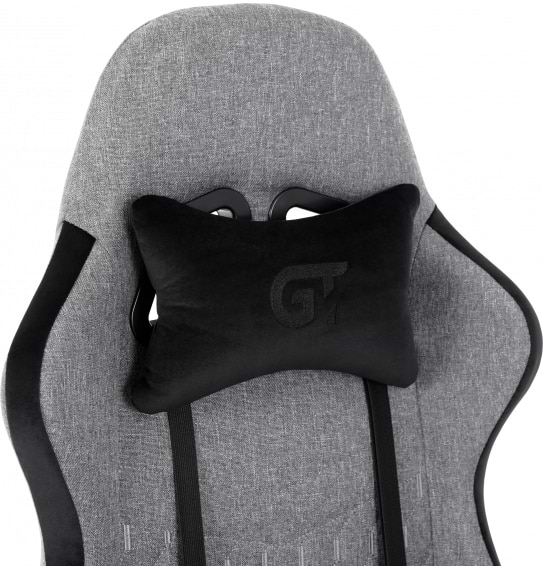 Фото - Кресло для геймеров GT Racer X-2324 Fabric Gray/Black Suede