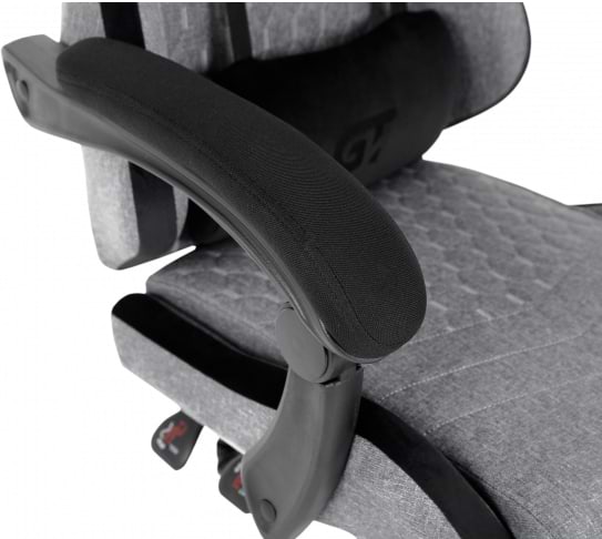 Фото - Кресло для геймеров GT Racer X-2324 Fabric Gray/Black Suede